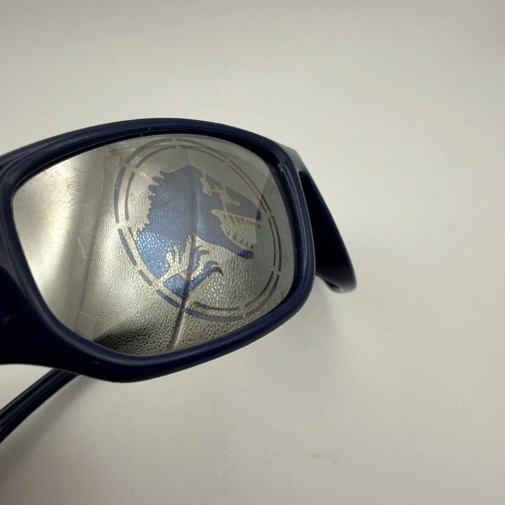 Jurassic World Kids Sunglasses - Blue Dinosaurs Mirror  Wrapped Universal Studio